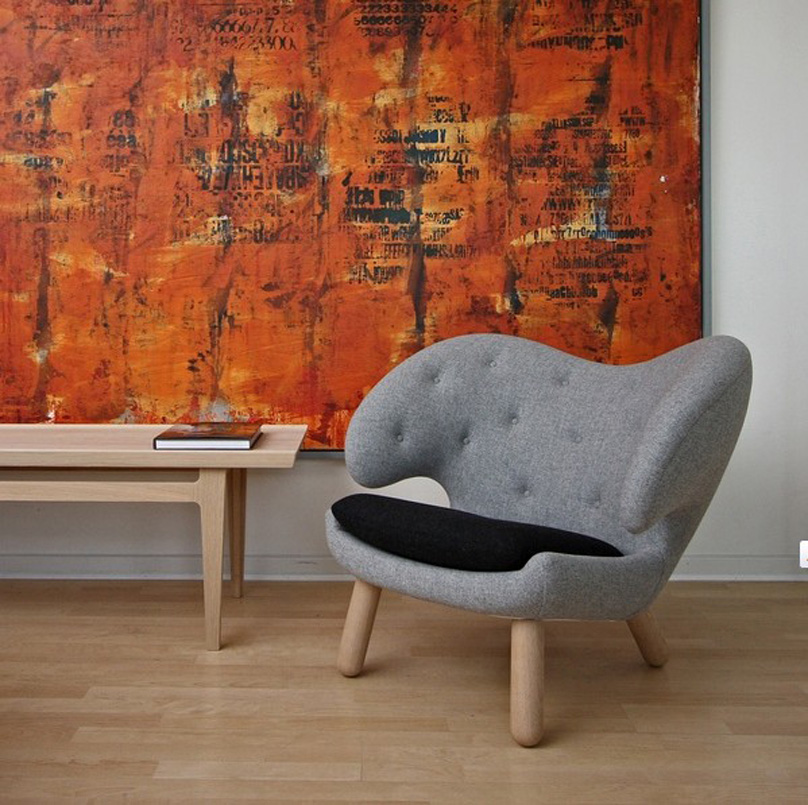 Classic Designer Casual Fashion Personality Goat Corner Pond Goose single small family Living room Balcony Book Room Sofa single chair