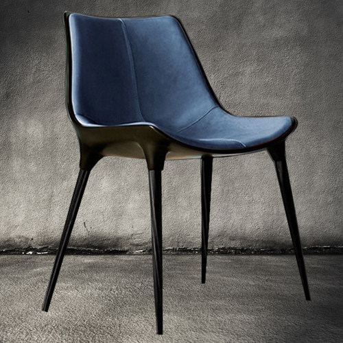 Modern minimalist light luxury living room fiberglass paint Diana Cassina enthusiastic armless casual menu chair