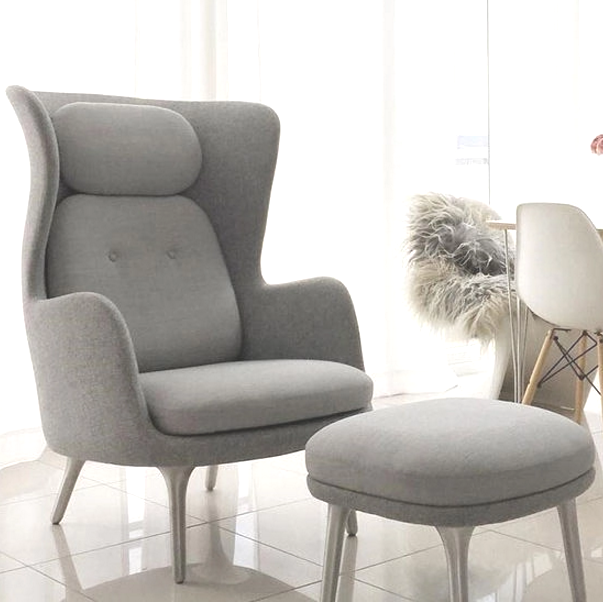 Casual Designer Furniture Nordic Style High Back Creativity Master Sofa Armchair Eggs Styling West Dining Room Chair