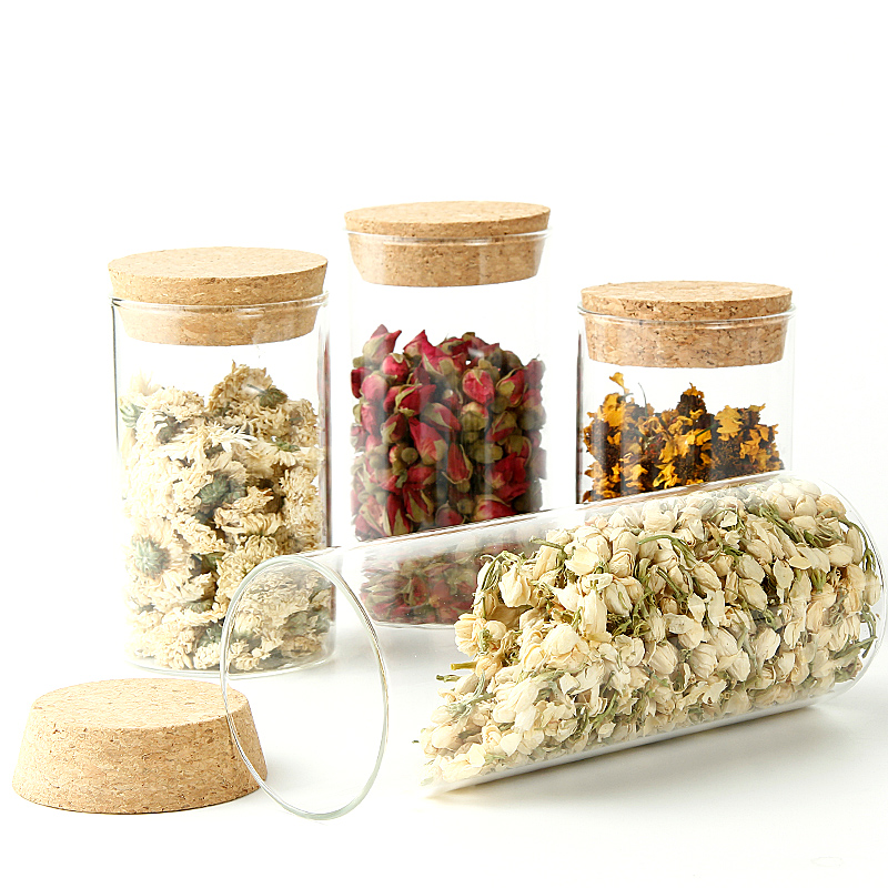 Flower tea as cans of food to the receive goods to transport 】 【 bottle lawsuits glass jar airtight jar of storage tank and medium