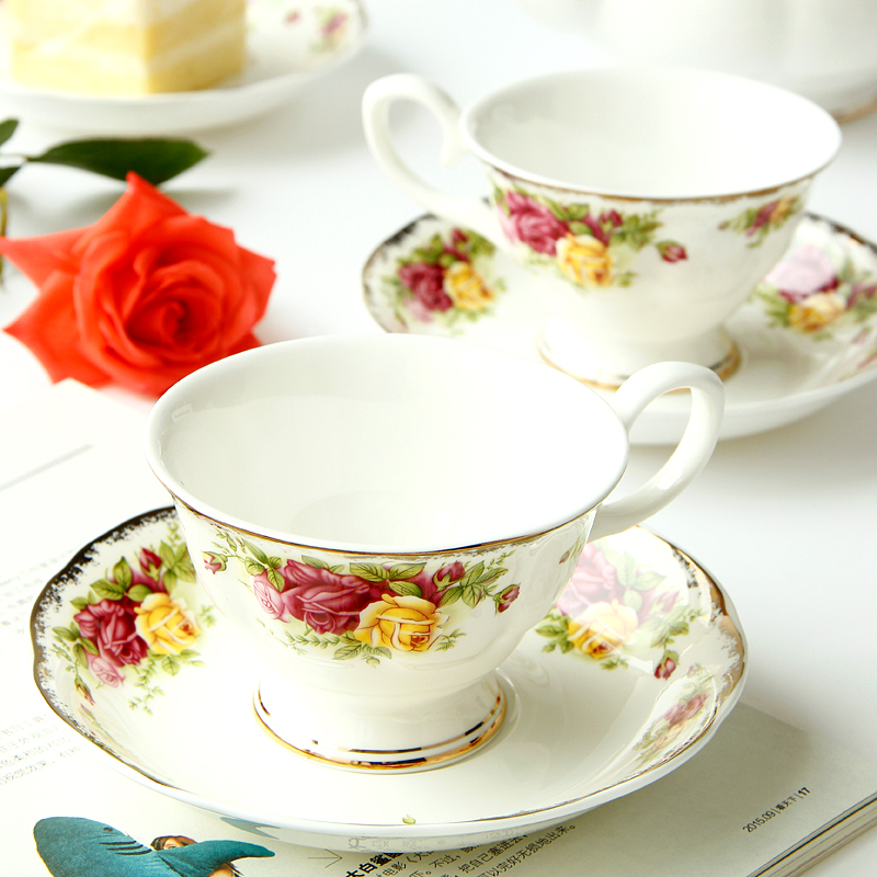 European goods to transport 】 【 tea set English afternoon tea tea sets of ipads China coffee cups and saucers ceramics