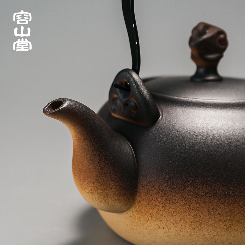 RongShan hall electric kettle coarse pottery kettle boiled tea exchanger with the ceramics heat preservation heat large iron girder teapot