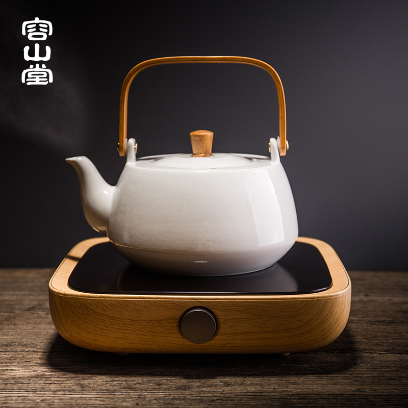 RongShan hall be precious little time three electric TaoLu boiled tea, the tea stove teapot ceramic kettle household kung fu tea set size