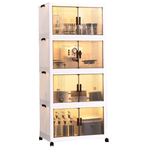 Free installation containing cabinet Home locker Home locker Baby children finishing clothes Living Room Folding Snack Cabinet