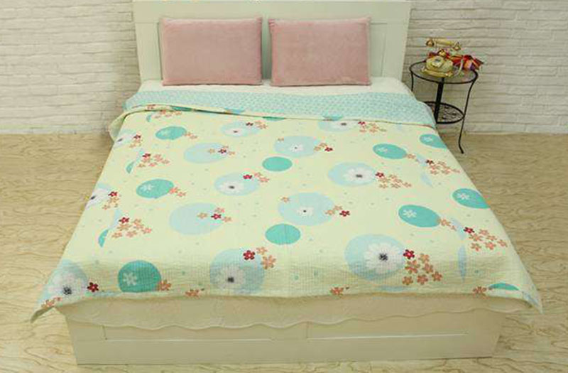 Giá trị bông phong cách Hàn Quốc twill rửa bí mật chăn bông mùa hè trải giường ga trải giường nệm mùa hè mát mẻ giường tấm ga trải giường