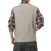 Mùa xuân và mùa hè vest trung niên cotton ngoài trời giải trí nhiều túi túi nhiếp ảnh vest cha kandan nam áo ghi lê nam Áo vest cotton