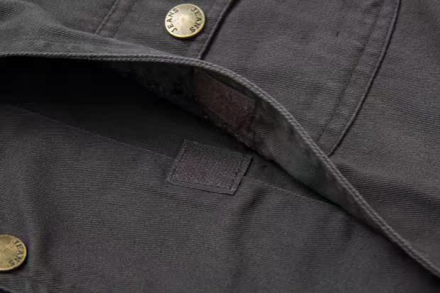 Mới vest trung niên nam ngoài trời mùa xuân và mùa thu mô hình cotton lỏng nhiều túi vest cha mặc vest vest vest trung niên