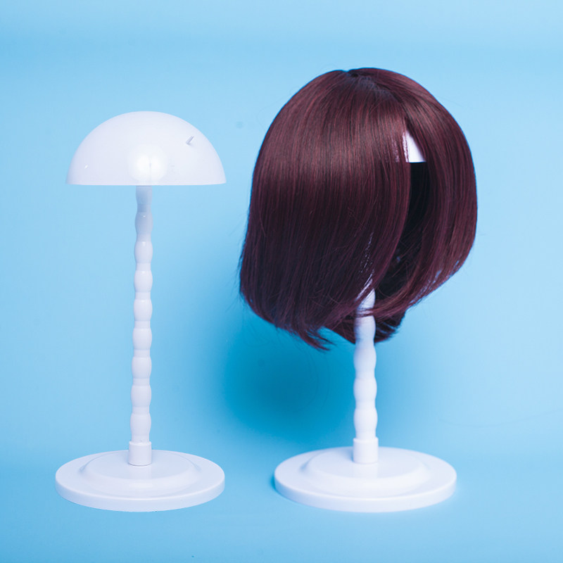 Wig bracket model hat hat holder is convenient to carry mushroom rack plastic support storage rack to place hair support