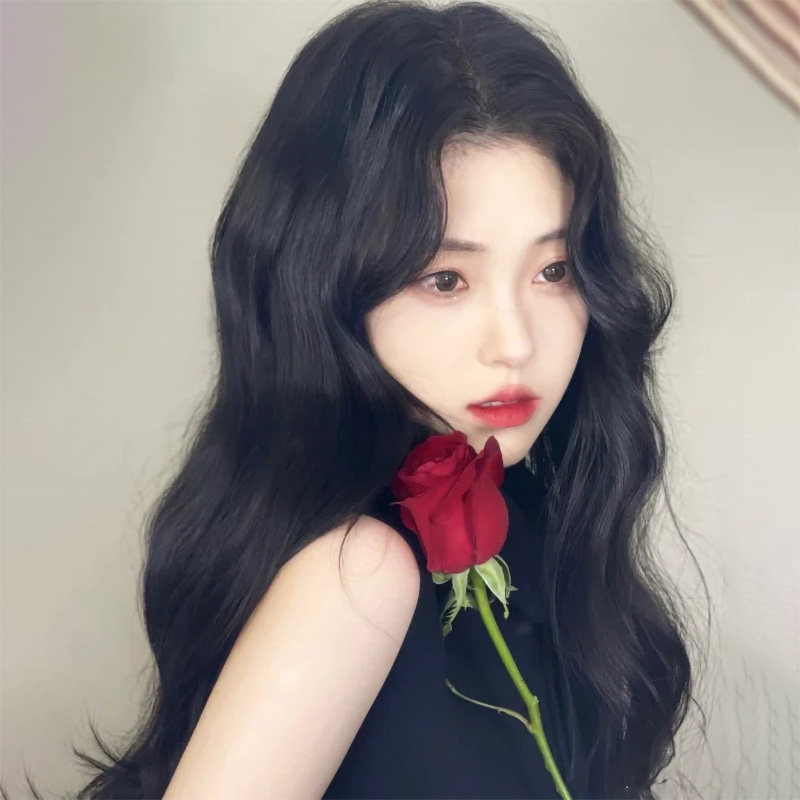 Split Wig Woman Long Hair Large Wave Length Curly Hair Fluffy Natural Emulation Full Head Sleeve Fashion New Wig Sleeve 