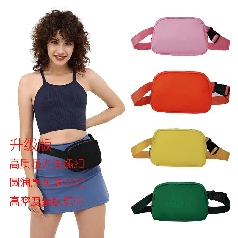 Pocket Amazon LULU hominin Outdoor Running Sport Zero Wallet Skew Satchel Waterproof Multi-Barrier Fitness Yoga Bag-Taobao