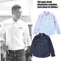 MADNESS MDNS WRUEI IONG SIEEVE SHIRT Yu Wenle Shirt Tide Card 100 Lap Shirt Man