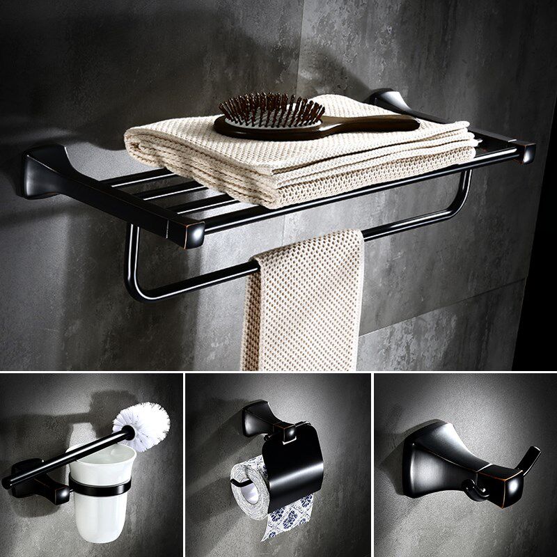 American Angurian Makeup Room Shelf Bathroom Hardware Pendant Bath Towels Toilet Paper Bathroom Pendant