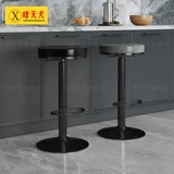 Простой барный стул, бытовой вращающийся подъемный барный стул, высокий табурет, барная стойка, магазин чая с молоком, стойка, барный стул, круглый табурет