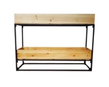 Чердак сплошной дерево кафе перегородка забор цветочный рамка цветочный танк перегород