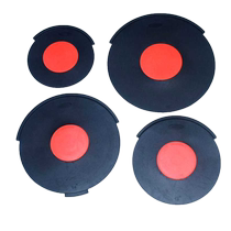 Drum silencer pad 5 drums 3 cymbals set shock-absorbing silent pad jazz drum soundproof drum pad anti-interference rubber dumb drum