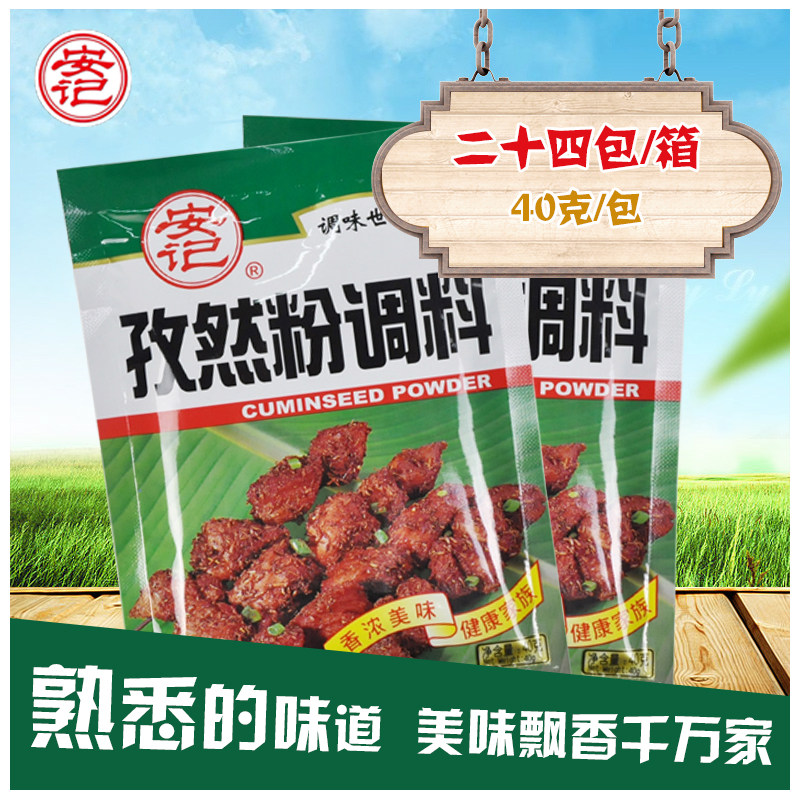  Andezian powder 40g 24 bagged marinated goat meat string Xinjiang Barbecue Stock Roast Fish Exclusive Hotel