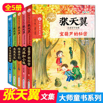 Zhang Tianyi complete works of literature 5 volumes The secret of the gourd Dalin and Xiaolin genuine primary school students teenagers Chinese childrens literature stories fairy tales third and fourth grade extracurricular reading books