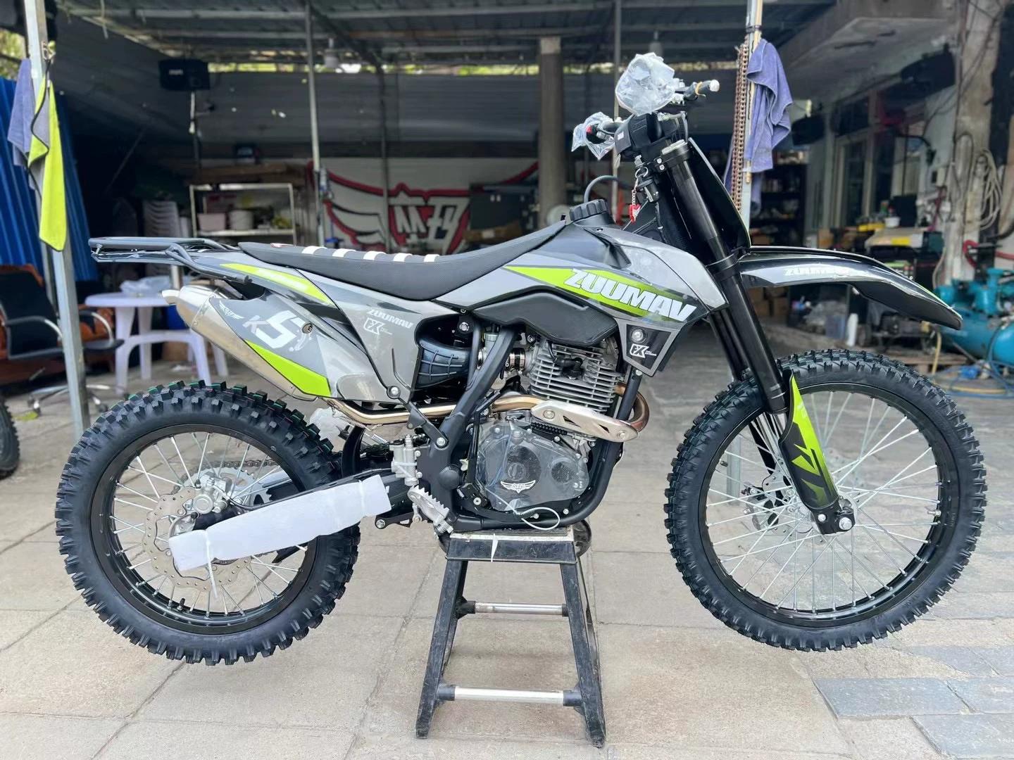 Внедорожный мотоцикл Kida Motor K5 250 куб.см — высокий клиренс, для горных и лесных дорог