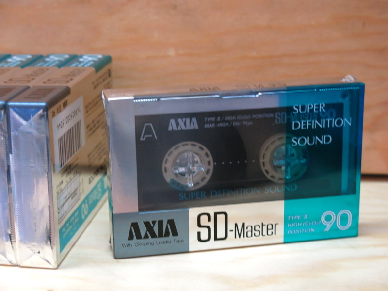 1 disc AXIA SD Master Day Two Type of Blank tapes