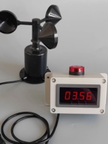 Tower crane wind speed meter tower crane special construction site wind meter alarm wind test meter sensor