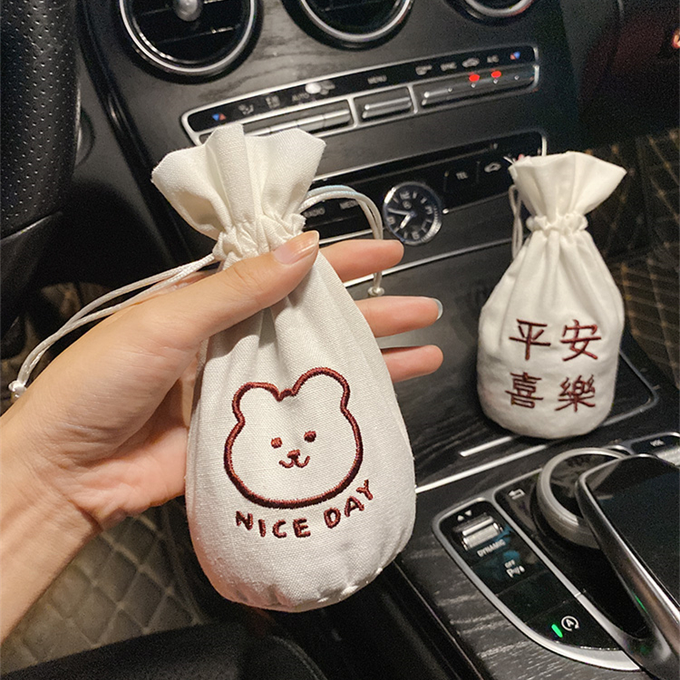 Benz BMW Audi car bamboo charcoal bag except for the special creative cute car adornment for new car in addition to formaldehyde