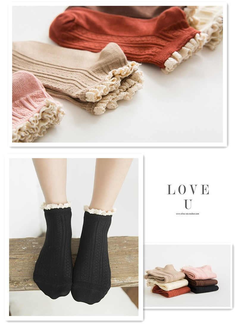 Vớ Nhật Bản trong ống cotton bằng sợi tre quần tất lót lông