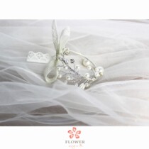 Fresh bridesmaid group wrist flower European diy material Childrens Chinese performance dancing groom simple wedding dress wrist