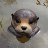 (Трансграничная торговля), дорожная модель животного, декор из смолы, выдра