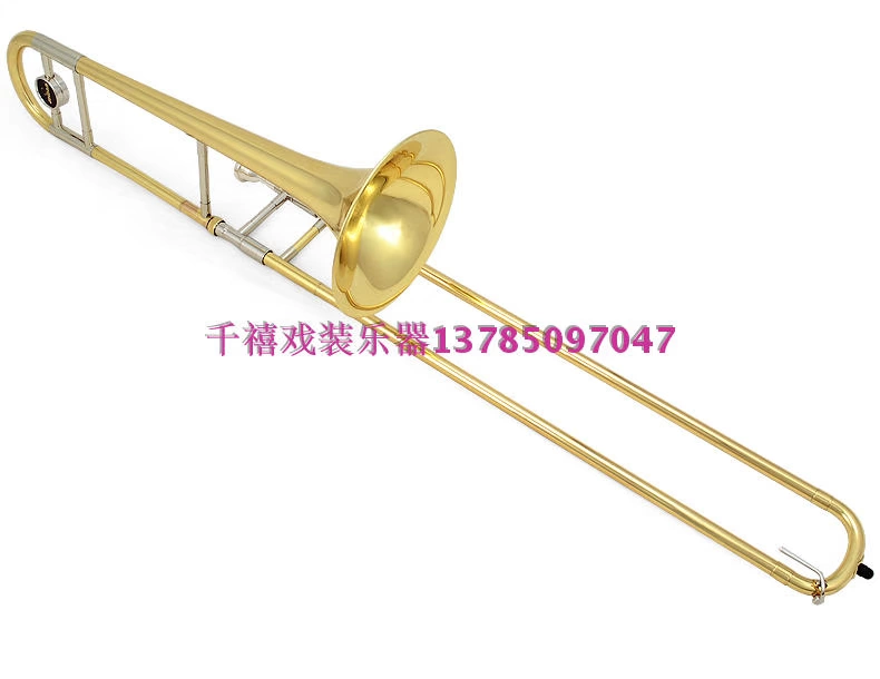 Authentic Jinbao Times Alto trombone JBSL-710 B-nhạc cụ gió phẳng nhạc cụ trombone Lào - Nhạc cụ phương Tây