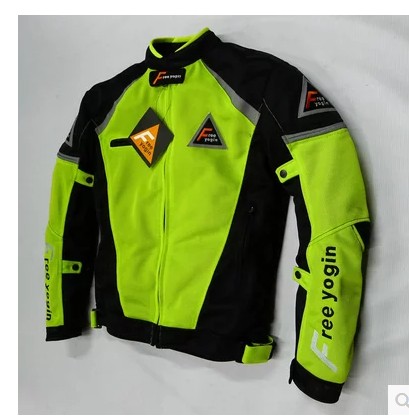 New motorcycle racing suit FREE-YOGIN summer mesh motorcycle anti-drop suit breathable racing suit