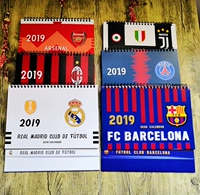 2019 Barcelona Real Madrid Arsenal Chelsea Juvent Messi C Ronaldo AC Milan tặng lịch ngôi sao bóng đá - Bóng đá găng tay thủ môn trẻ em 	