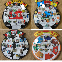 World Cup football fans memorabilia English Premier League Bundesliga Bundesliga Bundesliga emblems Chest-Pin Ornaments