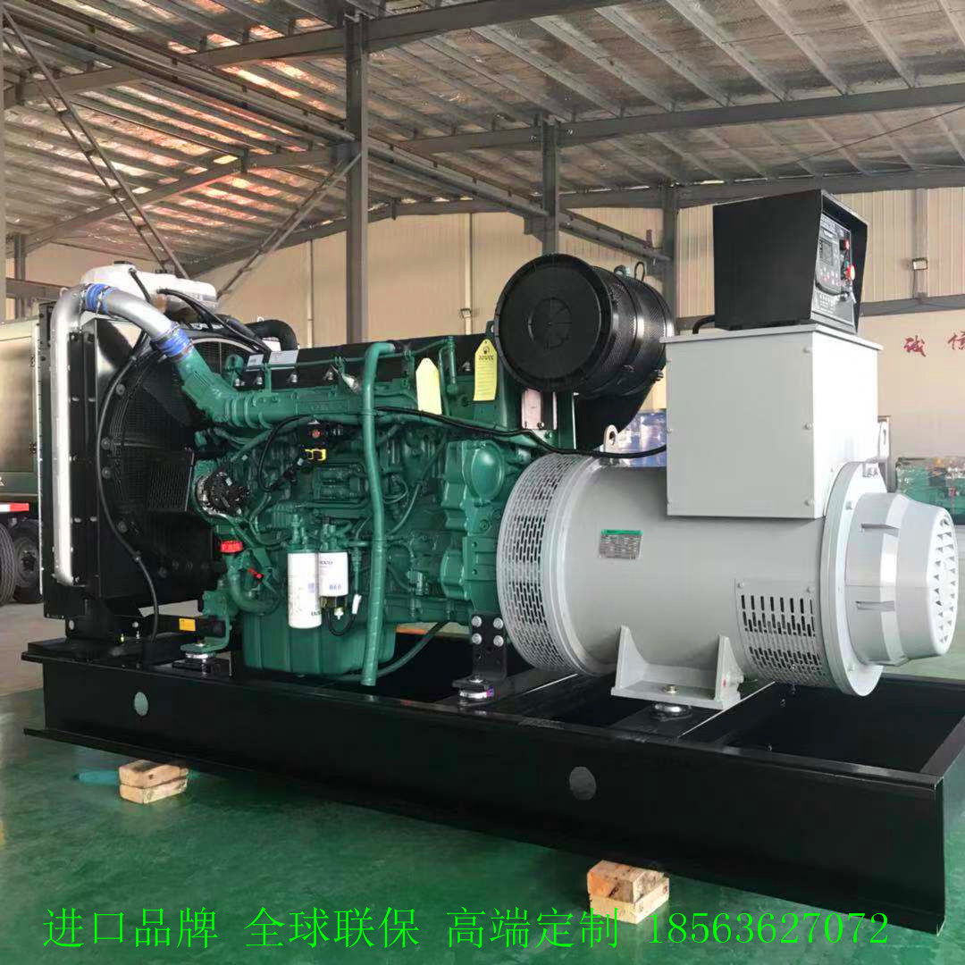Volvo300KW imported diesel generating set automation is free of maintenance 380 Guangzhou Ing motor high quality