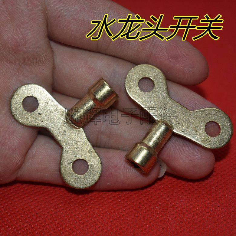 Promotional tap switch key key handle pull out handle anti-stealing water outdoor 6-point faucet