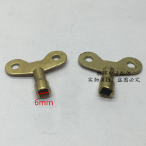 4 tap switch key handle tap water accessories outdoor anti-theft with lock four corner key accessories