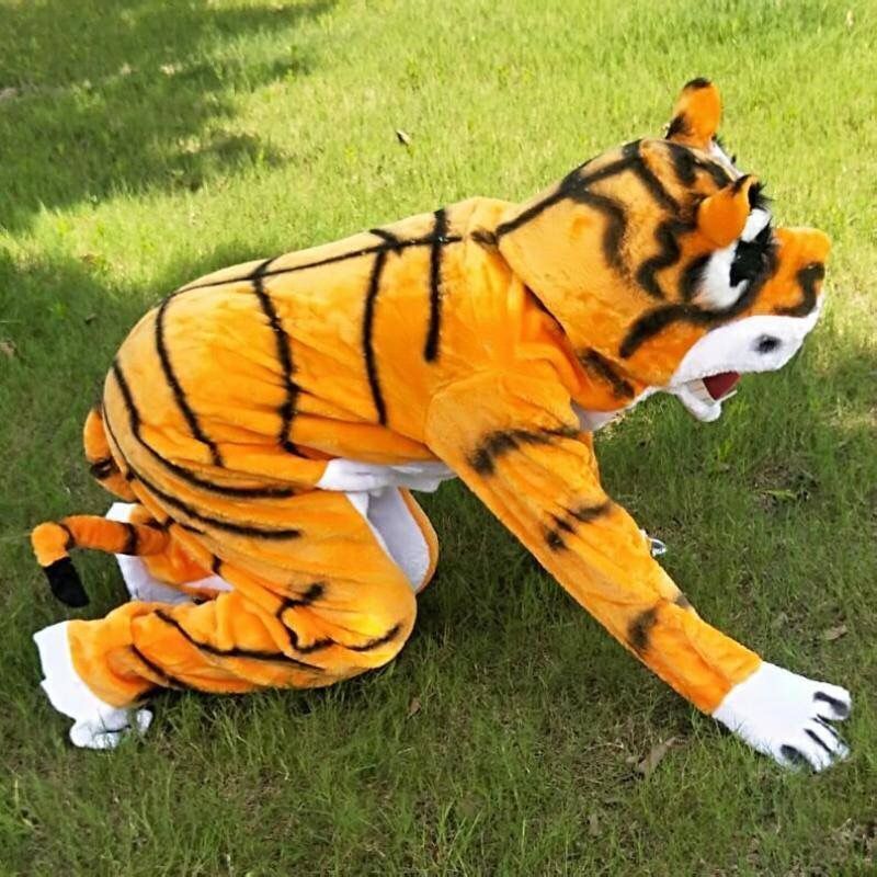 Twelve Zodiac Tiger Performance Costume Wu Song Tiger Fighting Costume Performance Clothing Props Stage Fire Dance Twelve Zodiac Tiger Performance Costume Wu Song Tiger Fighting Costume Performance Clothing Props Stage Fire Dance
