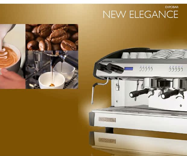 hướng dẫn sử dụng máy pha cà phê EXPOBAR Aibo 8013TA Máy pha cà phê bán tự động thương mại hai đầu màn hình LCD Ý - Máy pha cà phê địa chỉ bán máy pha cà phê
