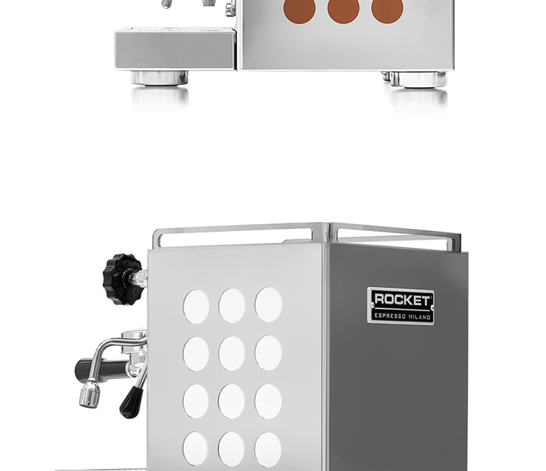 máy pha cà phê nestle Máy pha cà phê bán tự động Rocket / Rocket APPARTAMENTO đầu đơn - Máy pha cà phê máy pha cà phê simonelli