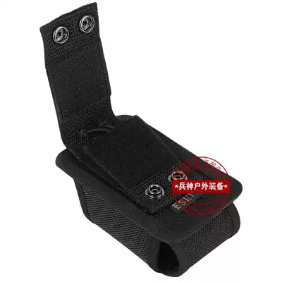 ESKI Ace buckle walkie-talkie sleeve nylon 1680D bag Black portable hanging adjustable kit