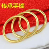 Ancient method Vietnam sand gold inheritance bracelet fake gold imitation closed aperture sand face bracelet to give girlfriend gift