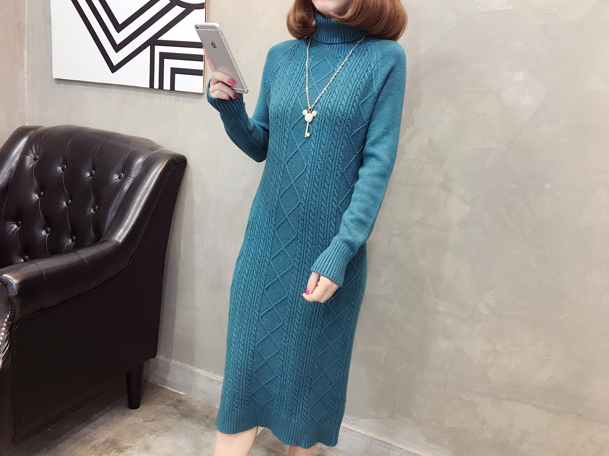 Robe été tricot en Acrylique - Ref 3429108 Image 17