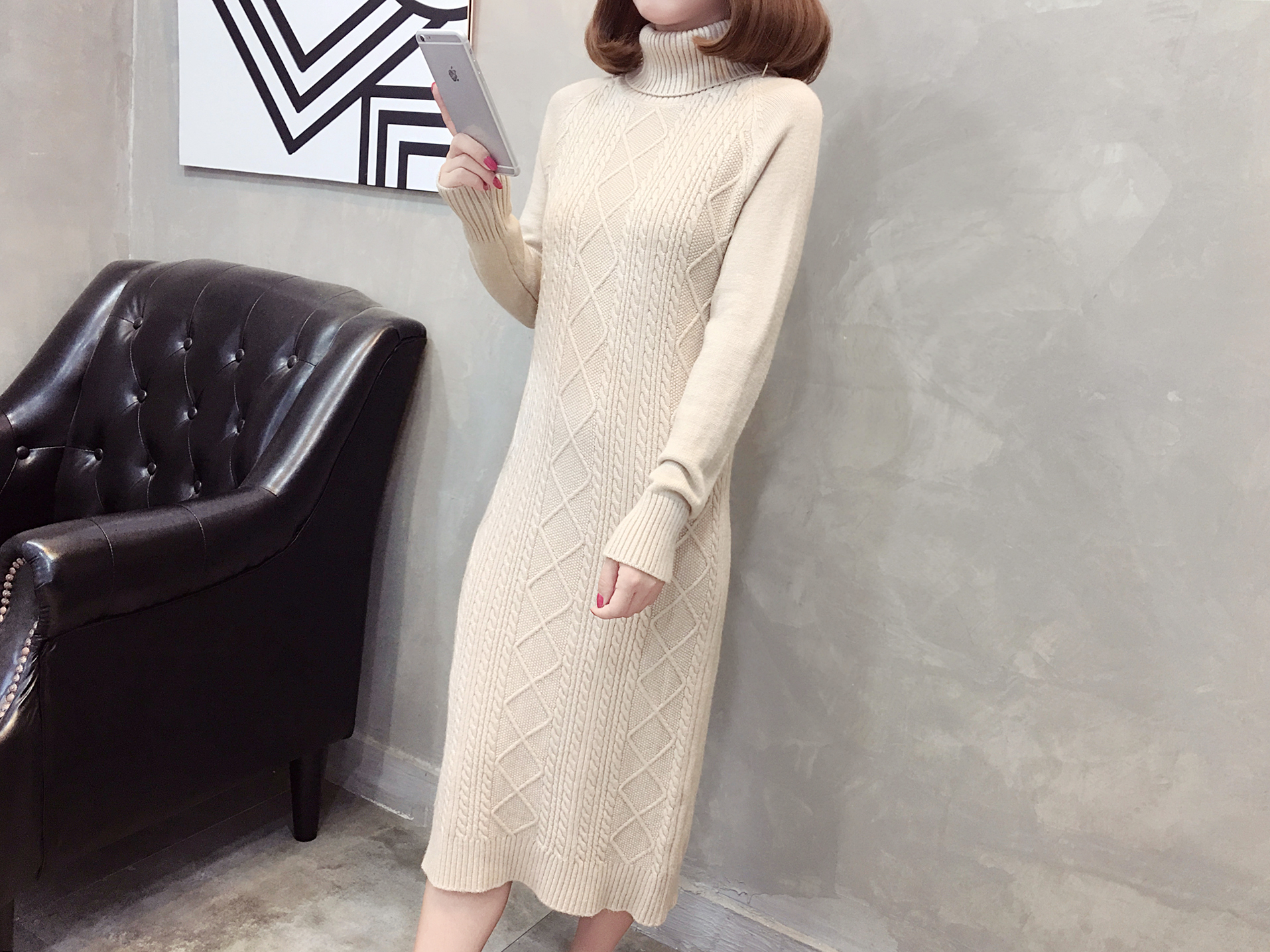 Robe été tricot en Acrylique - Ref 3429108 Image 12