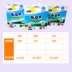 Thực thể xác thực cao cấp tã gấu dễ thương sợi thoáng khí tã siêu mỏng trẻ sơ sinh nổ tã ướt - Tã / quần Lala / tã giấy