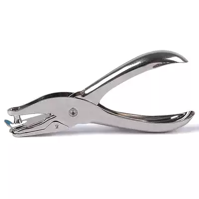 Single hole puncher Hand-held single hole puncher Round puncher Labor-saving stationery puncher