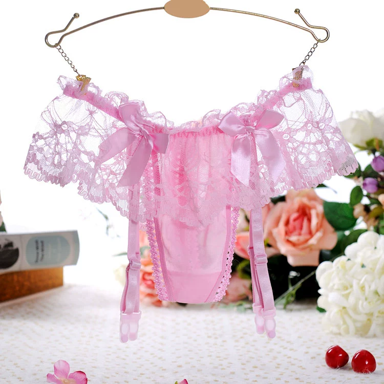 Châu Âu và Mỹ lady ren kích thước lớn garter garter set vớ ống dài khóa ra khỏi các phụ kiện clip móc khóa