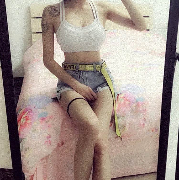 Cô gái vòng đùi Harajuku vòng tròn chân Châu Âu và Mỹ hộp đêm kim loại khóa stretch sexy đùi chain garter nữ dây nịt bít tất phối ren nơ đen