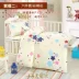 Mẫu giáo quilt ba mảnh trẻ em ngủ cotton hoạt hình chăn bông bộ sáu bộ sản phẩm giường với lõi có thể tháo rời và có thể giặt - Bộ đồ giường trẻ em 	bộ chăn ga cho bé	 Bộ đồ giường trẻ em