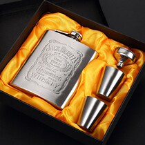 Pocket Portable Stainless Steel Hip Flask 7oz Wine Mug Wisky