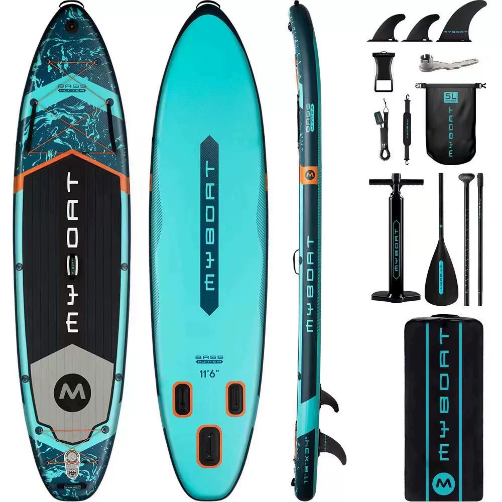 Надувная доска для серфинга Myboat SUP для взрослых, водная рыбалка, доска для серфинга с веслом Lua, электрическая доска для paddle board