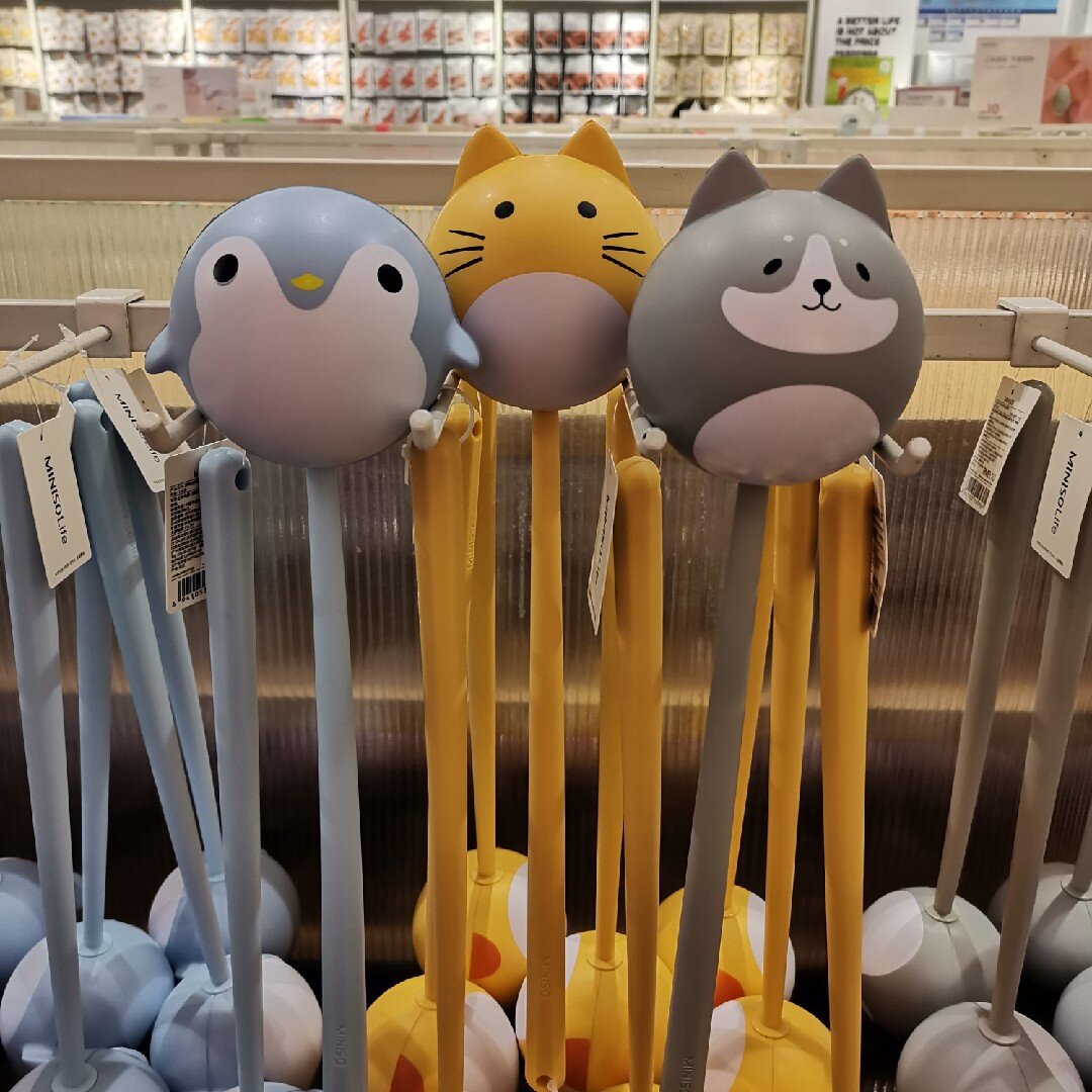 MINISO fat animal penguin cat and dog massage foam cotton